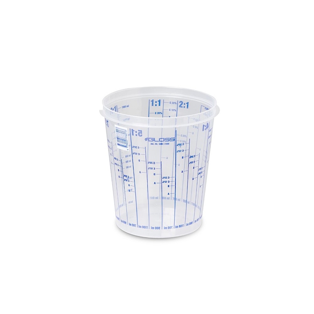 GLOSS Graduated Mixing Cups 2300ml